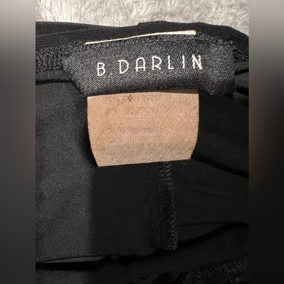 B. Darlin Black Halter Dress Y2K Size 3/4 - Picture 5 of 5